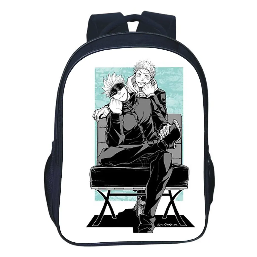 Jujutsu Kaisen Backpack Anime Gojo Satoru Cosplay School Bag Student Backpack Fashion Shoulder Bags Computer Laptop Bag Knapsack
Jujutsu Kaisen Backpack Anime Gojo Satoru Cosplay School Bag Student Backpack Fashion Shoulder Bags Computer Laptop Bag Knapsack