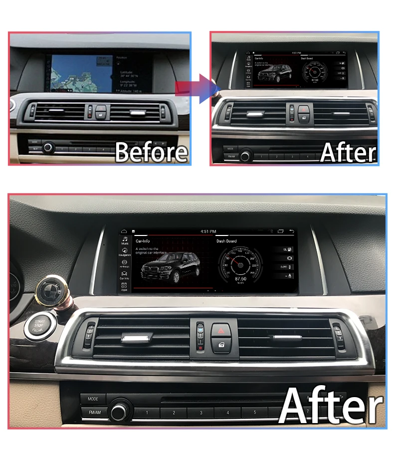 bosstar car dvd player multimedia system for BMW 5 Series F10/F11 2010-2012 android car stereo audio system built-in decoding
bosstar car dvd player multimedia system for BMW 5 Series F10/F11 2010-2012 android car stereo audio system built-in decoding