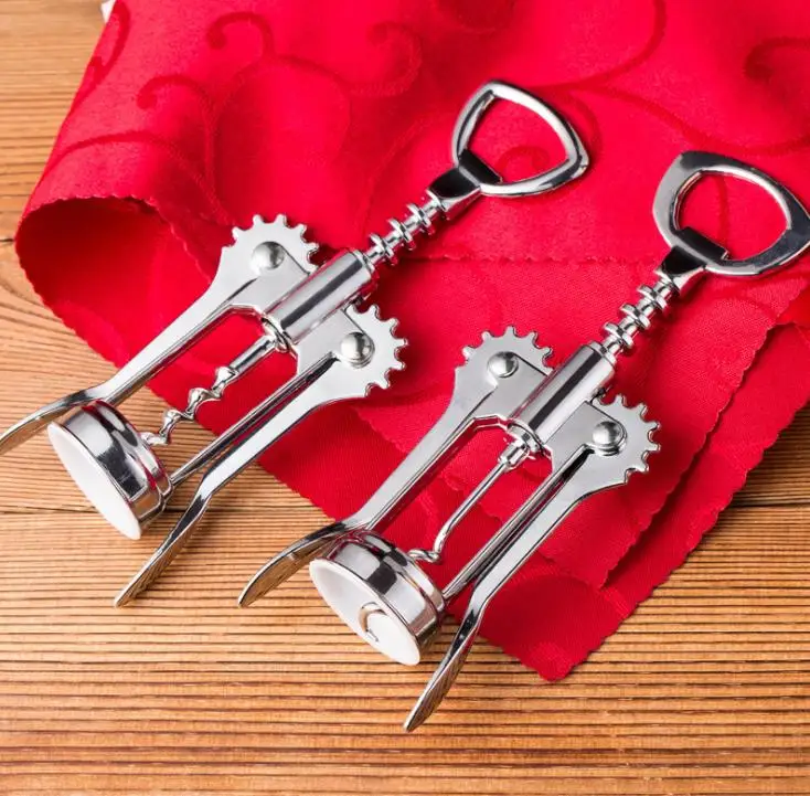 Wine Opener Bottle Opener Stainless steel metal strong Pressure wing Corkscrew grape opener Kitchen Dining Bar accesssory SN1382
Wine Opener Bottle Opener Stainless steel metal strong Pressure wing Corkscrew grape opener Kitchen Dining Bar accesssory SN1382