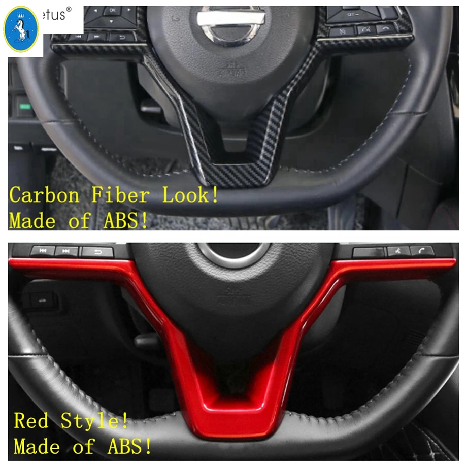 Car Accessories Steering Wheel Button Frame Cover Trim Fit For Nissan X-Trail X Trail T32 Rogue 2017 - 2020 Carbon Fiber ABS 
Car Accessories Steering Wheel Button Frame Cover Trim Fit For Nissan X-Trail X Trail T32 Rogue 2017 - 2020 Carbon Fiber ABS