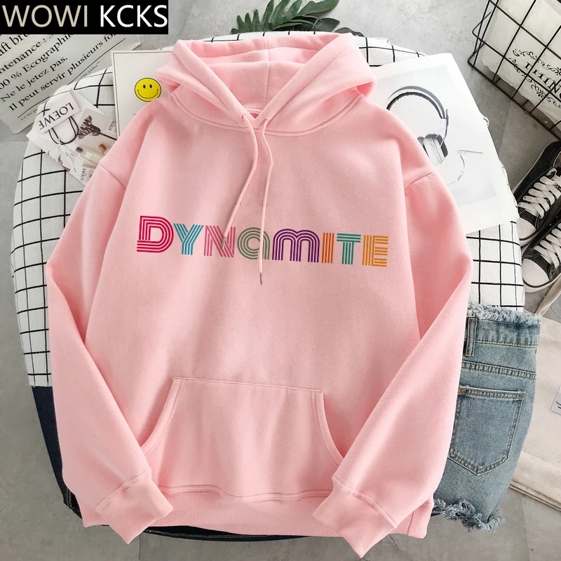 Korea Harajuku Hoody Hoodies Dynamite Sweatshirts Hooded K Pop Winter Clothes Women Oversized Hoodie Pink Crewneck Sweatshirt 
Korea Harajuku Hoody Hoodies Dynamite Sweatshirts Hooded K Pop Winter Clothes Women Oversized Hoodie Pink Crewneck Sweatshirt