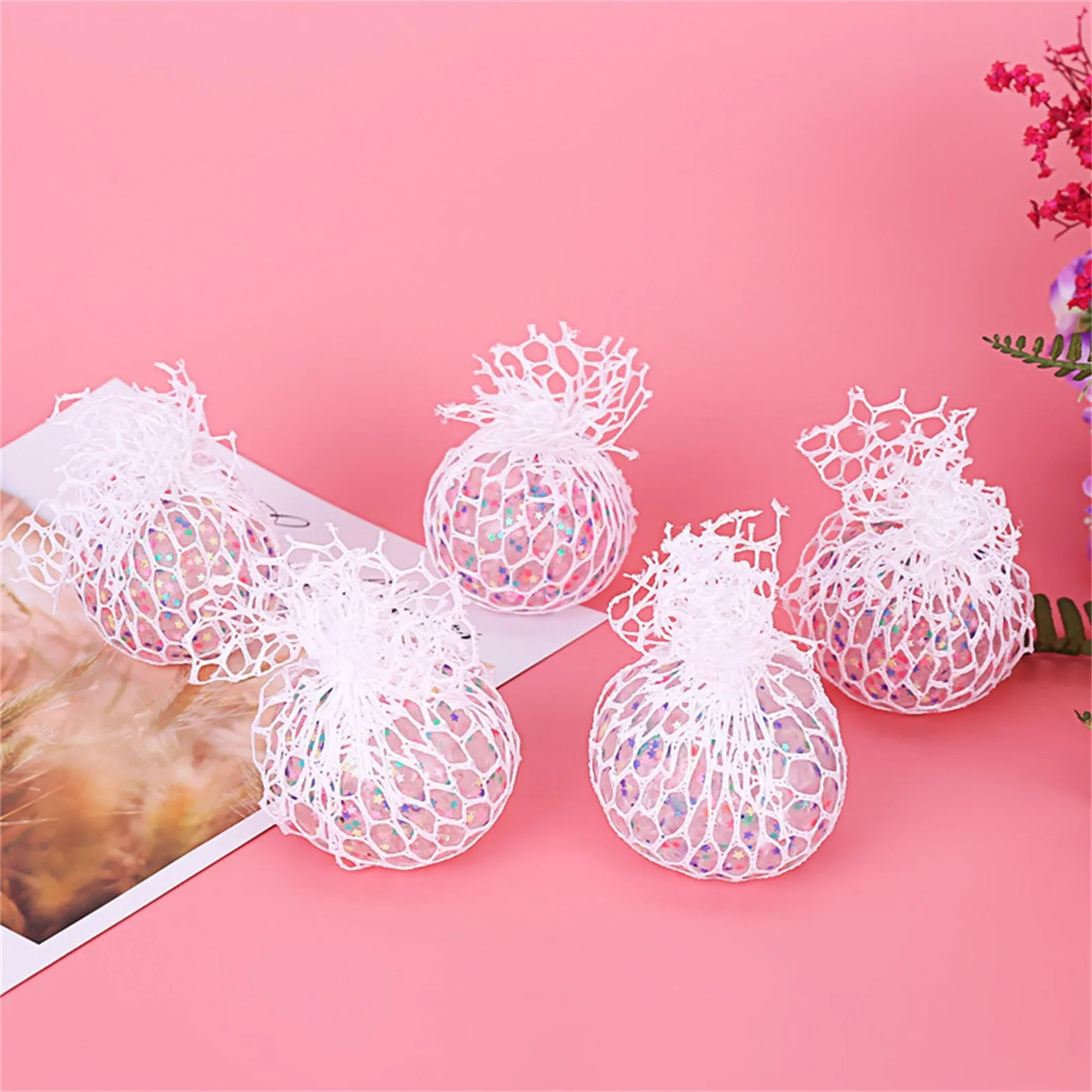 Fidget Toys Colourful Mesh Ball Stress Glowing Squeeze Grape Toy Relief Stress Ball Squeeze Slow Toys Squeeze Relief Toy
Fidget Toys Colourful Mesh Ball Stress Glowing Squeeze Grape Toy Relief Stress Ball Squeeze Slow Toys Squeeze Relief Toy
