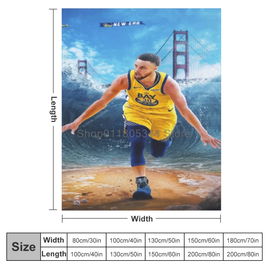 Curry 30 Throw Blanket Fuzzy Warm Throws for Winter Bedding 3D Printing Soft Micro Fleece Blanket
Curry 30 Throw Blanket Fuzzy Warm Throws for Winter Bedding 3D Printing Soft Micro Fleece Blanket