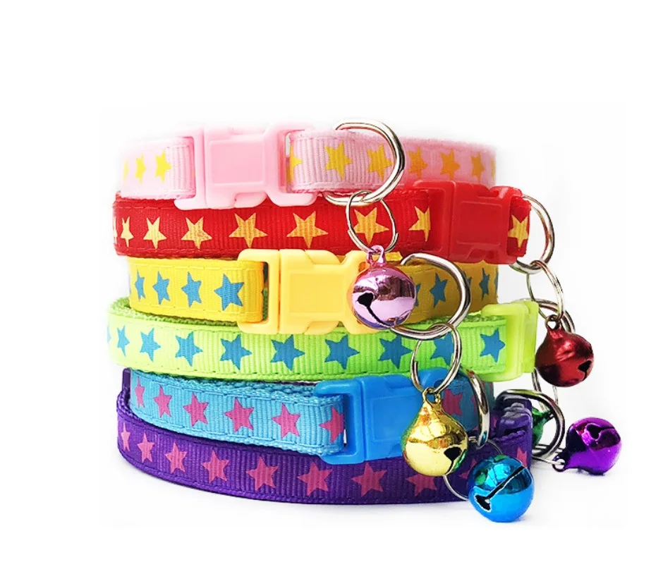 10pcs star pattern small bell cat collar pet dog collar adjustable 1.0 cat collar dog chain dog pet supplies
10pcs star pattern small bell cat collar pet dog collar adjustable 1.0 cat collar dog chain dog pet supplies