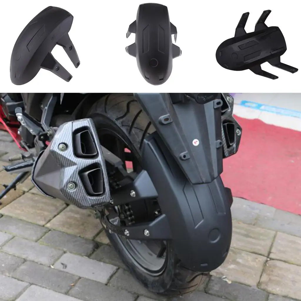Universal Motorcycle Rear Fender Wheel Splash Guard Cover Mudguard 39x16cm Mud Guard for Motorcycle 
Universal Motorcycle Rear Fender Wheel Splash Guard Cover Mudguard 39x16cm Mud Guard for Motorcycle