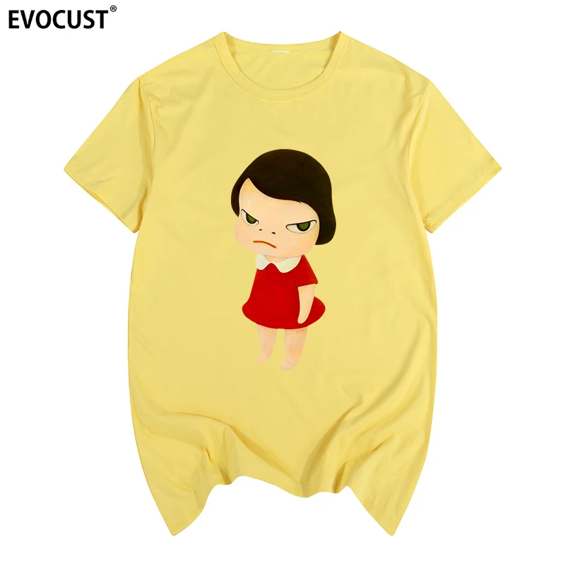 Yoshitomo Nara Kawaii Funny Anime Harajuku Novelties Cute Cool Fashion t-shirt Cotton Men T shirt New TEE TSHIRT Womens
Yoshitomo Nara Kawaii Funny Anime Harajuku Novelties Cute Cool Fashion t-shirt Cotton Men T shirt New TEE TSHIRT Womens
