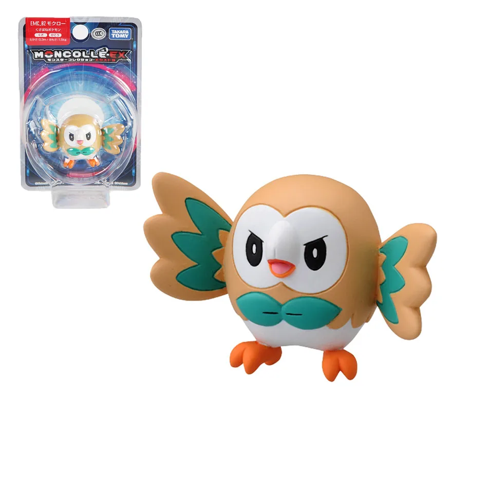 Takara Tomy Genuine Pokemon Kids Toys Anime Figures Cartoons Rowlet PVC Action Figures Collection Model Dolls Gifts For Children
Takara Tomy Genuine Pokemon Kids Toys Anime Figures Cartoons Rowlet PVC Action Figures Collection Model Dolls Gifts For Children