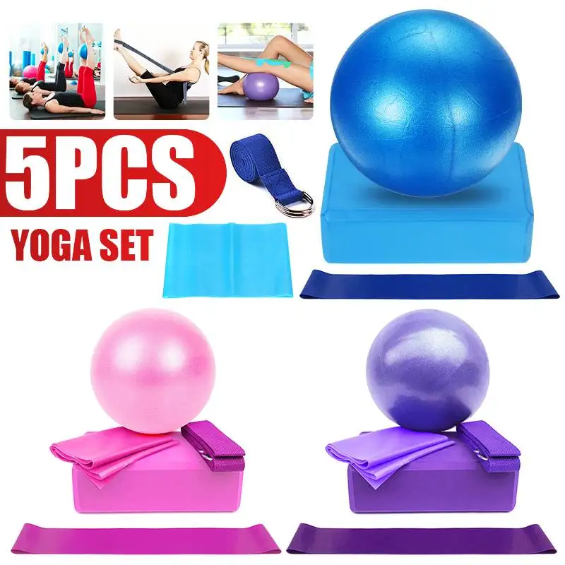 5pcs Yoga комплект оборудования блоки шарика растяжения ремень в наборе, Лидер продаж упражнения Браслет Gym тела Фитнес Пилатес
5pcs Yoga комплект оборудования блоки шарика растяжения ремень в наборе, Лидер продаж упражнения Браслет Gym тела Фитнес Пилатес