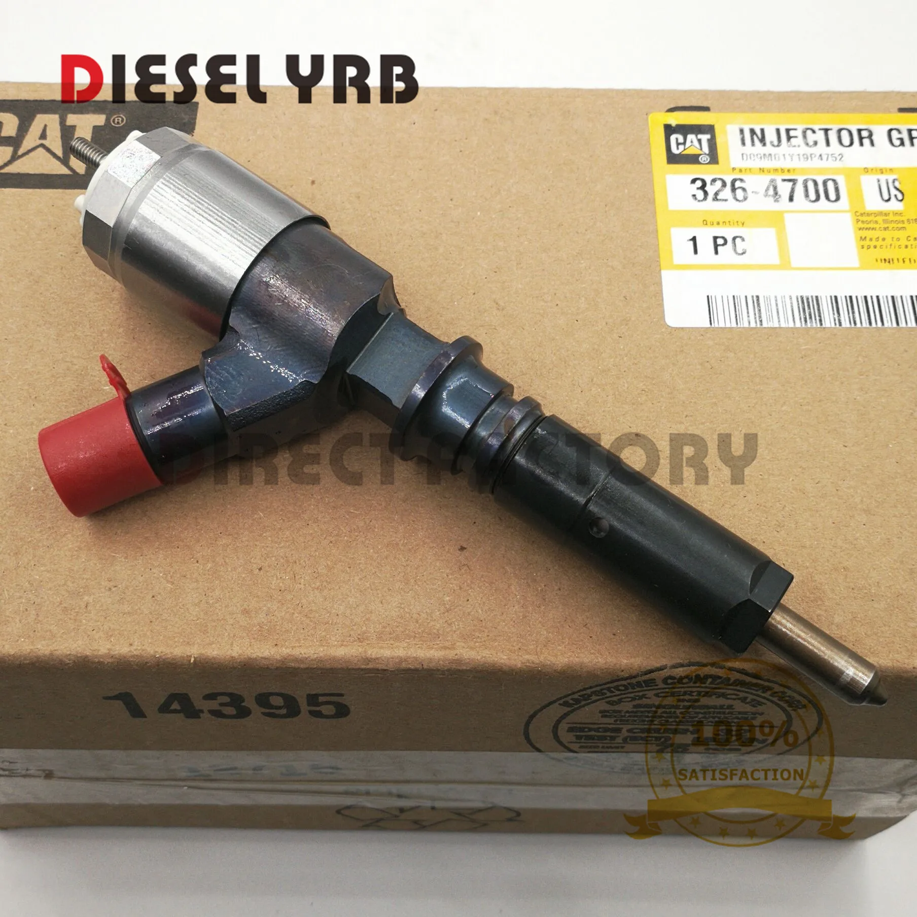 GENUINE AND BRAND NEW 3264700 DIESEL FUEL INJECTOR 326-4700 FOR 320D EXCAVATOR ENGINE
GENUINE AND BRAND NEW 3264700 DIESEL FUEL INJECTOR 326-4700 FOR 320D EXCAVATOR ENGINE