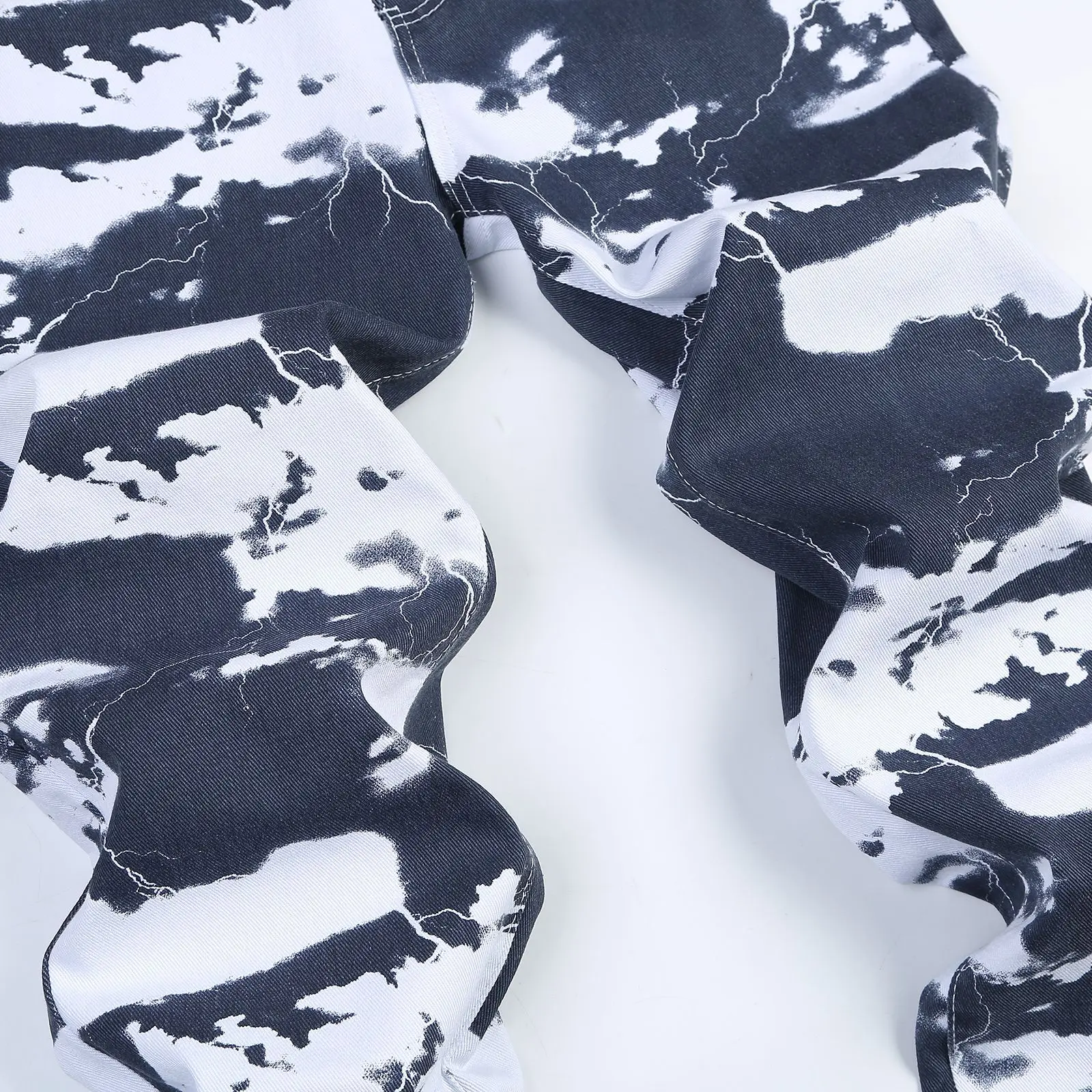 Fashion Men's Jeans 2021 New Loose Straight Jeans Streetwear Tie Dye Printing Chic Hip hop Funky Broek Gedrukt Denim Pants
Fashion Men's Jeans 2021 New Loose Straight Jeans Streetwear Tie Dye Printing Chic Hip hop Funky Broek Gedrukt Denim Pants