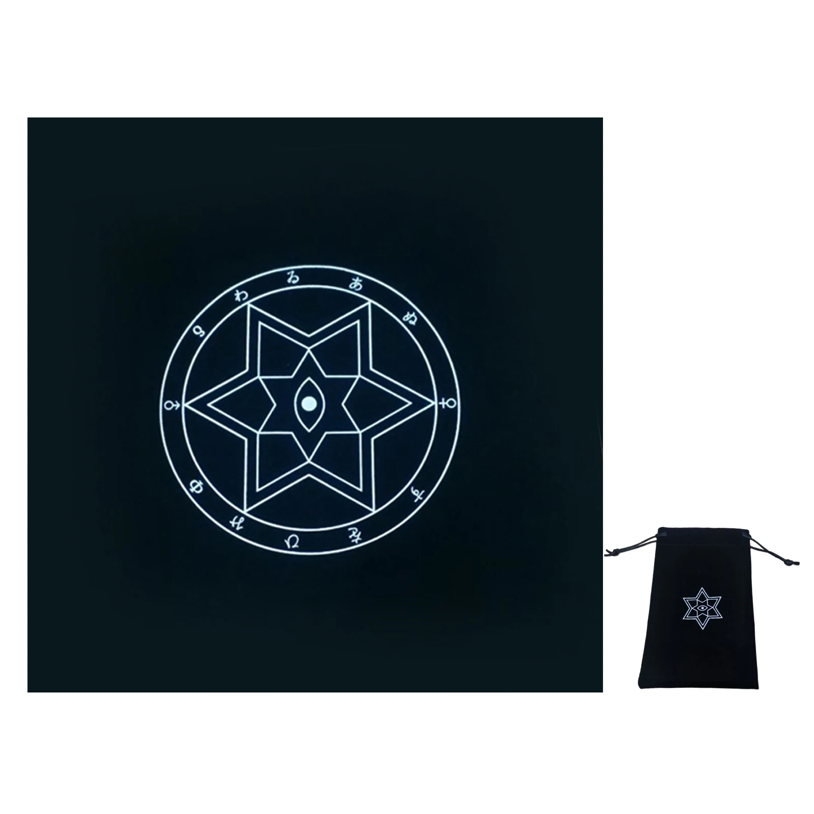 Constellations Tarot Card Tablecloth Velvet Divination Altar Eye Of God Cloth Board Game Fortune Astrology Oracle Card Pad
Constellations Tarot Card Tablecloth Velvet Divination Altar Eye Of God Cloth Board Game Fortune Astrology Oracle Card Pad