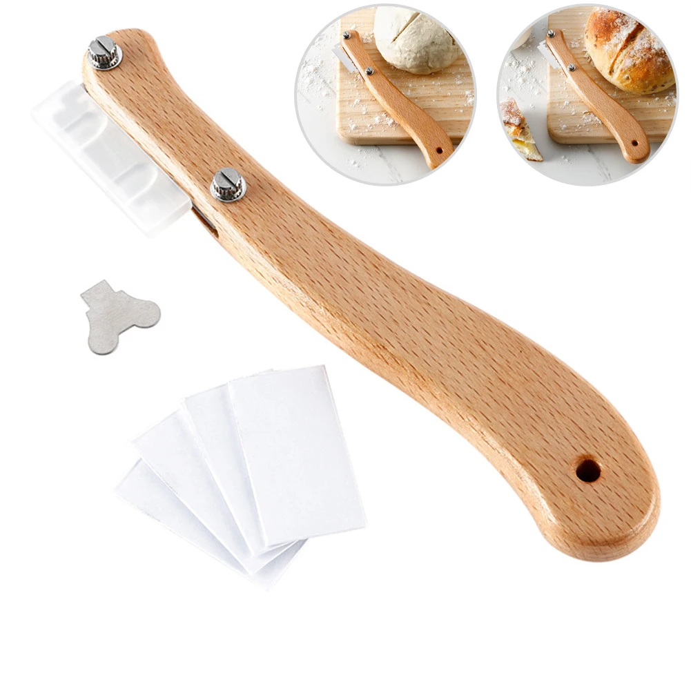 Bread Slashing Tool Dough Making Slasher With 5 Replacement Blades Protector Key For Kitchen Bakeware Gadgets Tool
Bread Slashing Tool Dough Making Slasher With 5 Replacement Blades Protector Key For Kitchen Bakeware Gadgets Tool