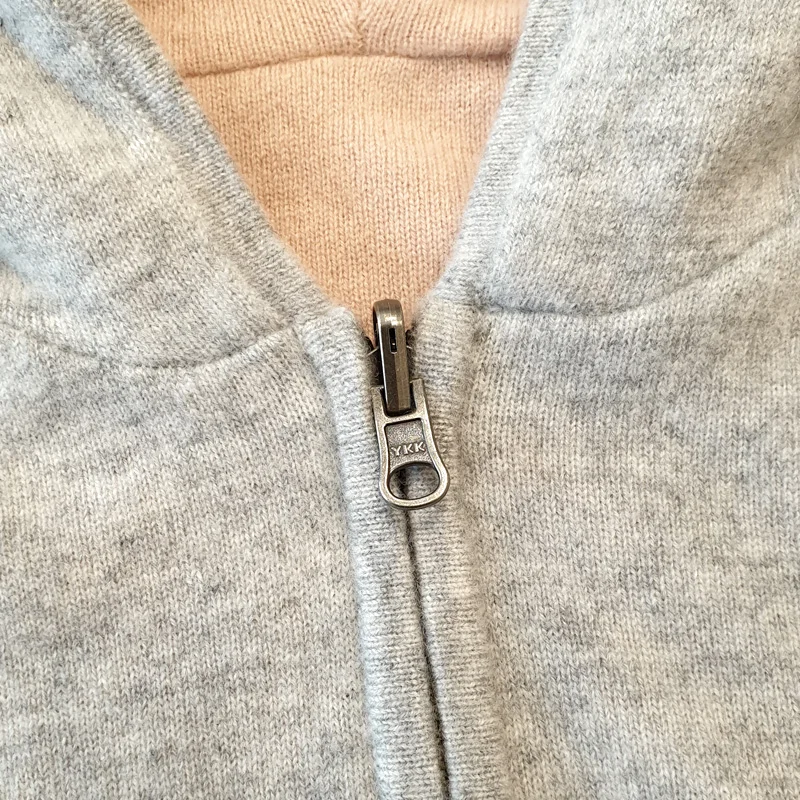 Women's Pure Cashmere Wool Coat Sweater Warm Color Hooded Casual Comfort High-end Woman Zipper Long Sleeve Double Thick Cardigan
Women's Pure Cashmere Wool Coat Sweater Warm Color Hooded Casual Comfort High-end Woman Zipper Long Sleeve Double Thick Cardigan