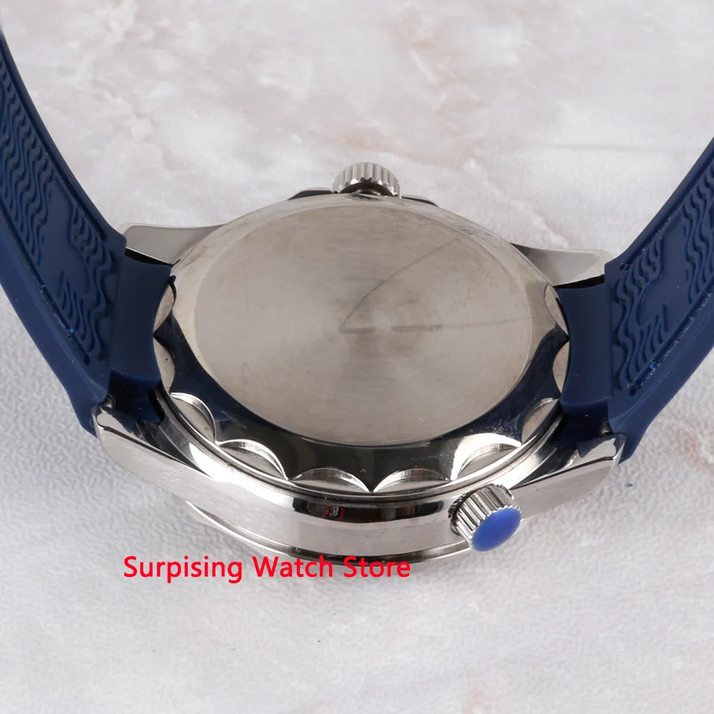 Bliger 41mm Automatic Watch Men Luxury Sapphire Crystal Rubber Strap GMT Mechanical Watch Luminous Calendar Wristwatch Men
Bliger 41mm Automatic Watch Men Luxury Sapphire Crystal Rubber Strap GMT Mechanical Watch Luminous Calendar Wristwatch Men