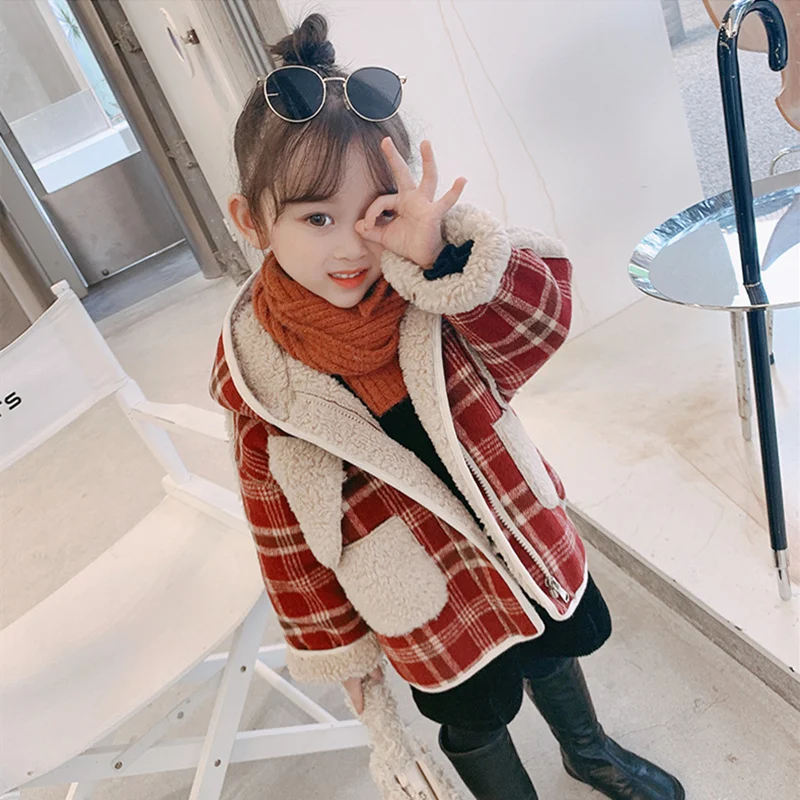 Girls Wool Coat Jacket Outerwear 2021 Popular Thicken Plus Velvet Winter Autumn Cotton School Teenagers Children's Clothing
Girls Wool Coat Jacket Outerwear 2021 Popular Thicken Plus Velvet Winter Autumn Cotton School Teenagers Children's Clothing
