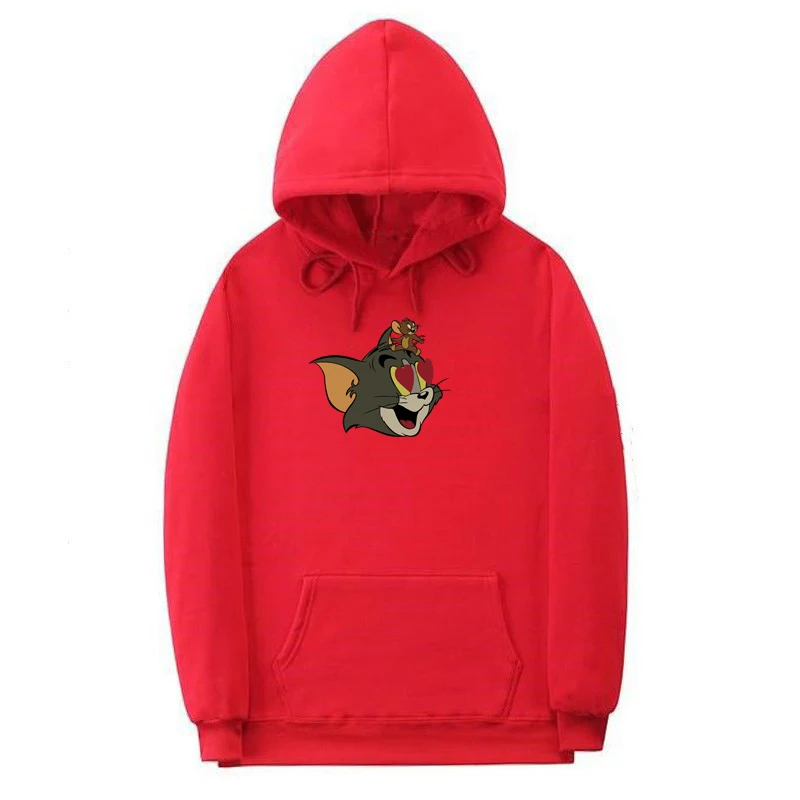 Cat And Mouse Cute Cartoon Winter Warm Hoodie Male Cartoon Harajuku Pullover Loose Casual Hoodie Women
Cat And Mouse Cute Cartoon Winter Warm Hoodie Male Cartoon Harajuku Pullover Loose Casual Hoodie Women