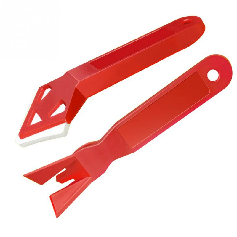 2Pcs Plastic Silicone Glass Cement Scraper Tool Caulking Sealant Finishing Grout Floor Cleaning Tile Dirt Spatula Glue Shovel
2Pcs Plastic Silicone Glass Cement Scraper Tool Caulking Sealant Finishing Grout Floor Cleaning Tile Dirt Spatula Glue Shovel