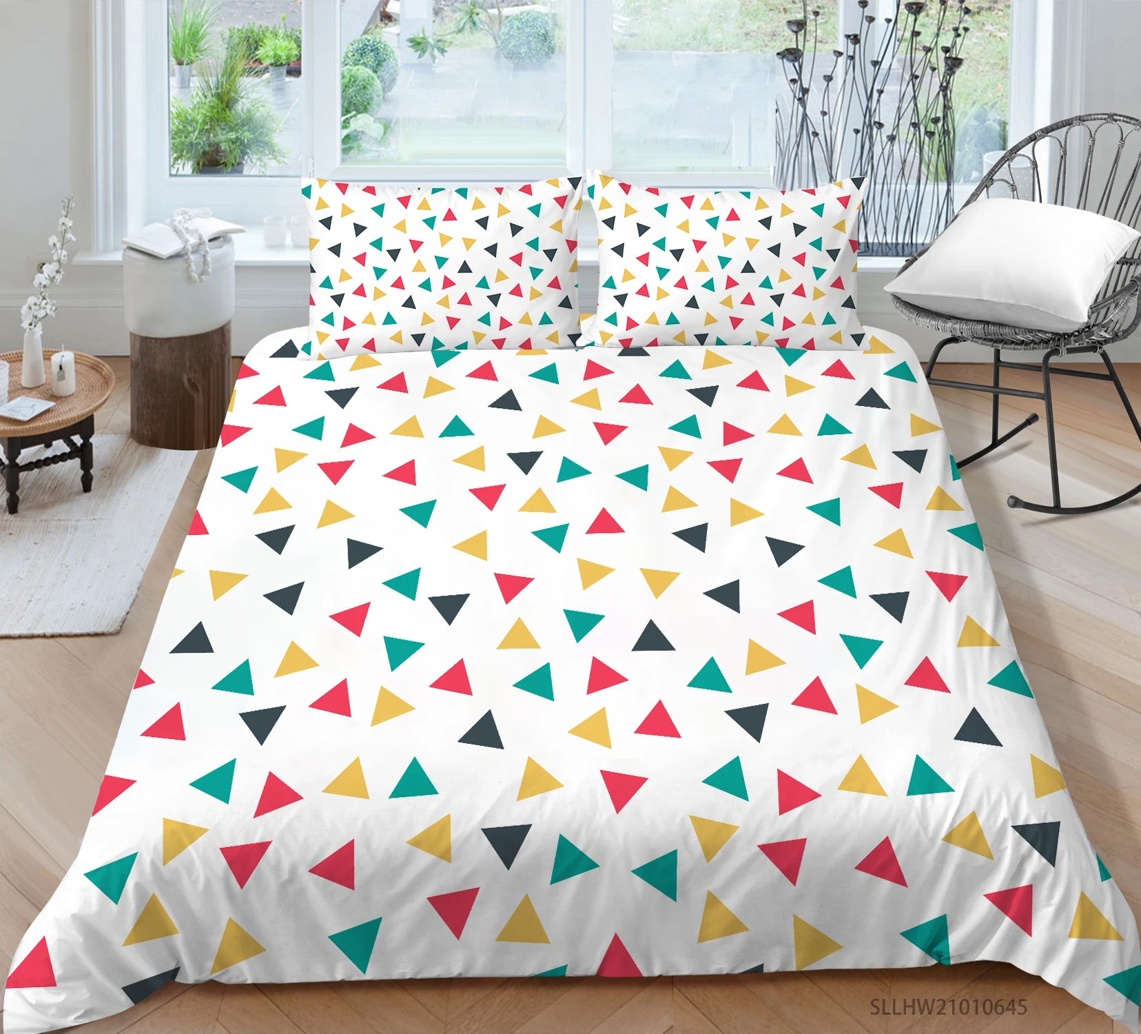 Geometric Abstract Pattern Printing Quilt cover set 100% Polyester Bedclothes Bedding set Single Queen King sizes 2/3pcs
Geometric Abstract Pattern Printing Quilt cover set 100% Polyester Bedclothes Bedding set Single Queen King sizes 2/3pcs