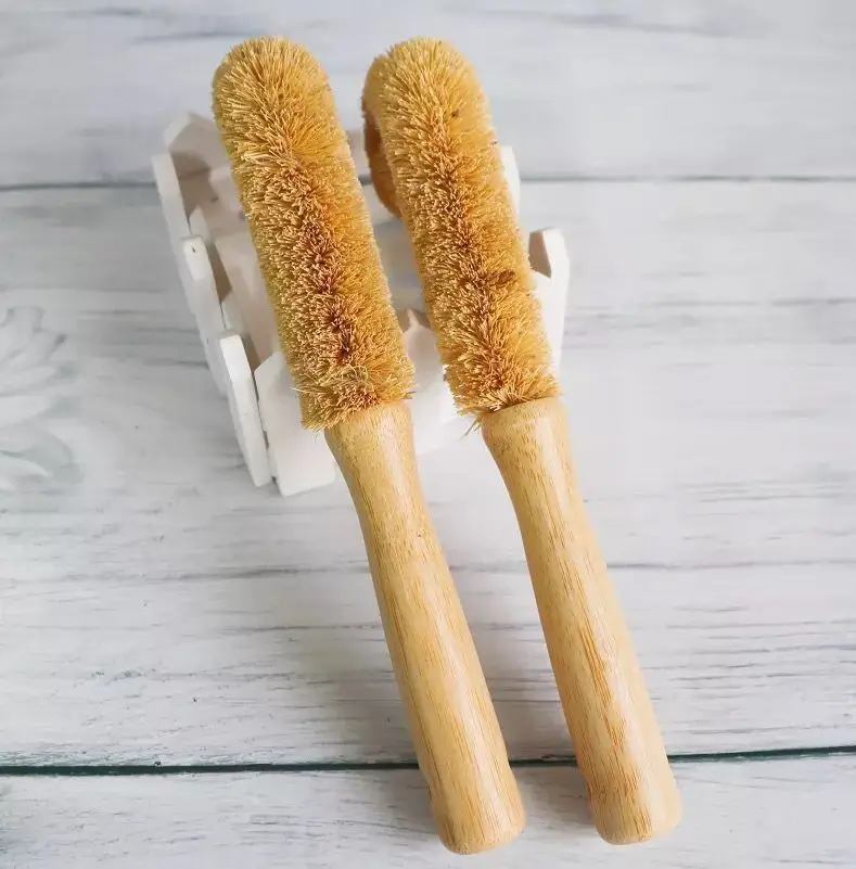 Natural Coconut Palm Cup Brush Long Handle Baby Bottle Brush Washing Cup Brush Glass Cup Cleaning Sponge Pot Bamboo Handle
Natural Coconut Palm Cup Brush Long Handle Baby Bottle Brush Washing Cup Brush Glass Cup Cleaning Sponge Pot Bamboo Handle