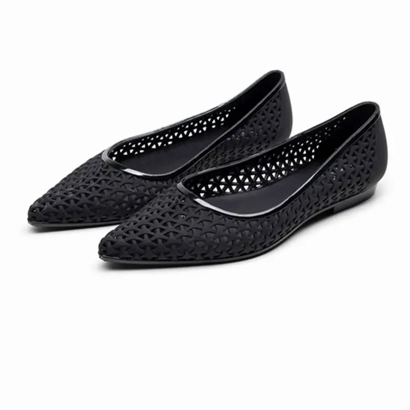 2021 New Summer Casual Fashion Shallow Hollow Women Beach Sandal Cover Heel Flat Heels Pointed Toe Cut Out Mesh Lady Jelly Shoes
2021 New Summer Casual Fashion Shallow Hollow Women Beach Sandal Cover Heel Flat Heels Pointed Toe Cut Out Mesh Lady Jelly Shoes