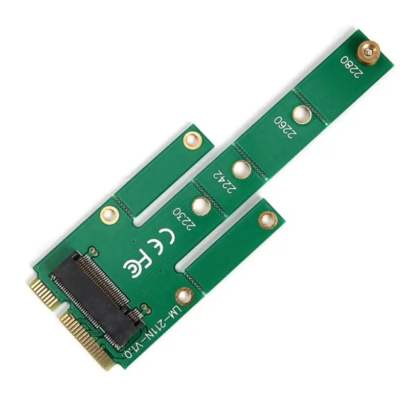 1Pc M.2 B Key SSD To MSATA MINI PCIE Adapter Converter Card SSD Converter Card Support NGFF 22x30mm 22x42mm 22x60mm 22*80mmSSD
1Pc M.2 B Key SSD To MSATA MINI PCIE Adapter Converter Card SSD Converter Card Support NGFF 22x30mm 22x42mm 22x60mm 22*80mmSSD
