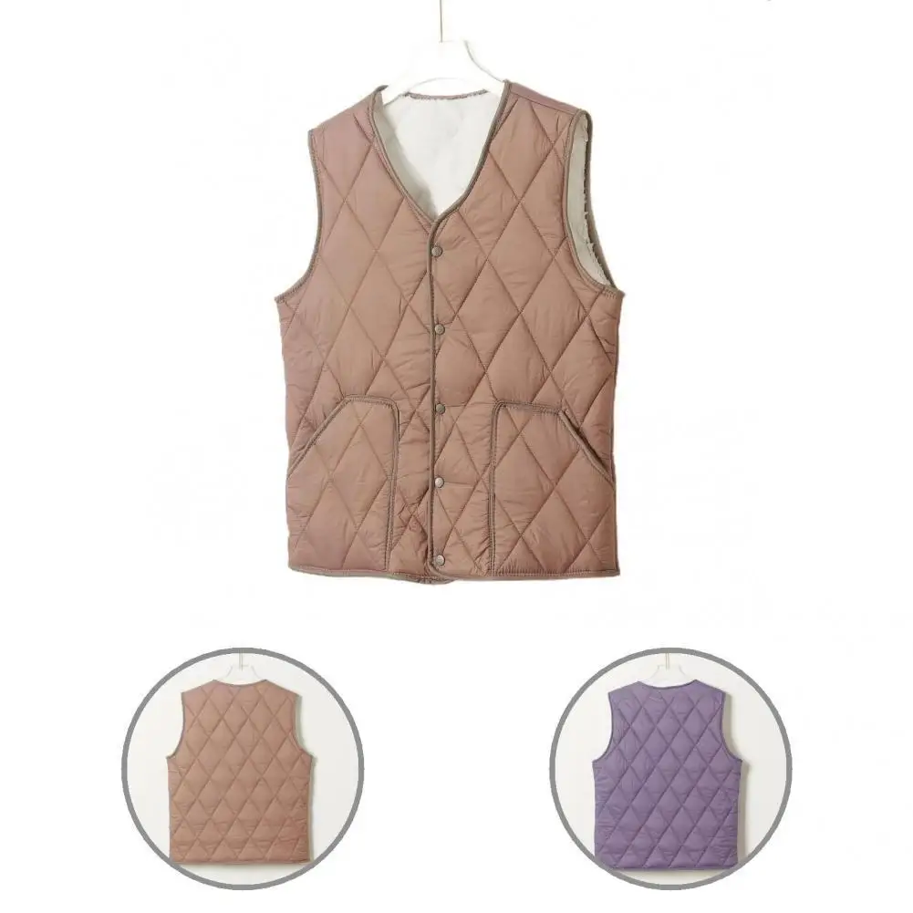 Solid Color Stylish Quilted Lining Male Waistcoat Polyester Men Waistcoat Sleeveless for Winter
Solid Color Stylish Quilted Lining Male Waistcoat Polyester Men Waistcoat Sleeveless for Winter