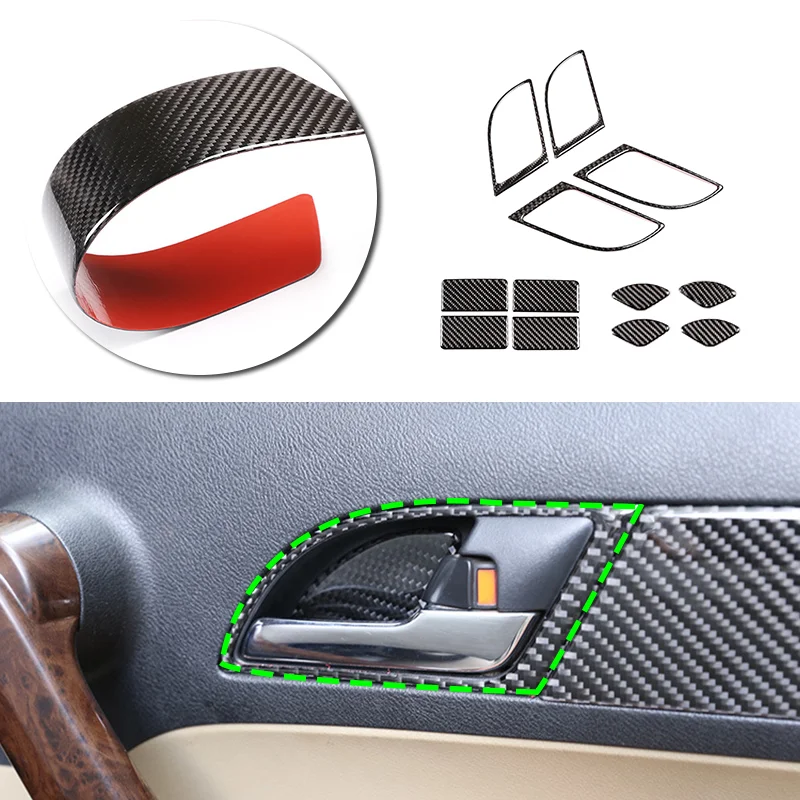 Ca Carbon Fiber Interior Door Panel Door Handle Bowl Frame Cover Sticker Trim For Honda CRV 2007 2008 2009 2010 2011
Ca Carbon Fiber Interior Door Panel Door Handle Bowl Frame Cover Sticker Trim For Honda CRV 2007 2008 2009 2010 2011