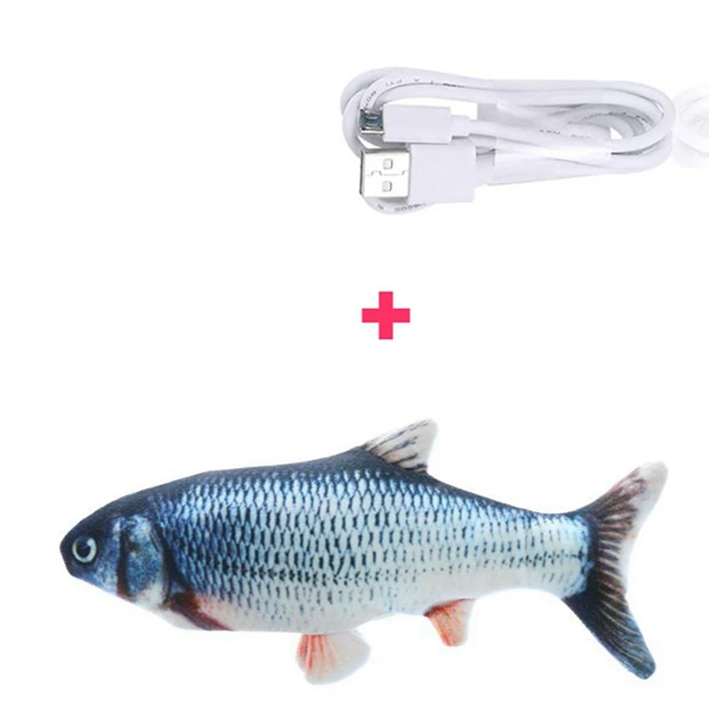 30CM Cat Toy Cat Mint USB Charging Electric Simulation Fish Toy For Dog Cat Chewing Playing Biting Supplies Dropshiping
30CM Cat Toy Cat Mint USB Charging Electric Simulation Fish Toy For Dog Cat Chewing Playing Biting Supplies Dropshiping