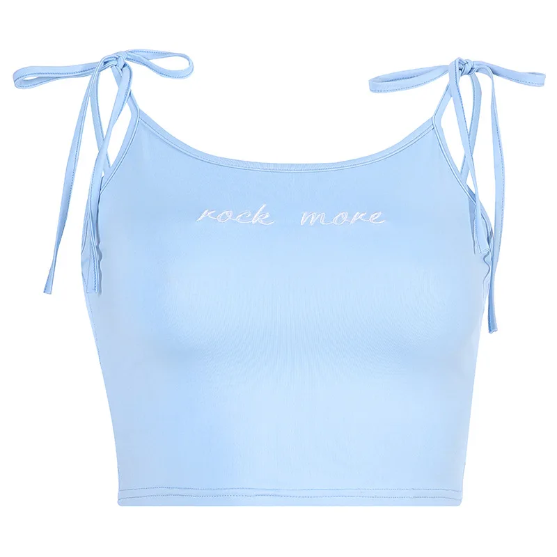 2020 Summer European and American Fashion Women's Letter Embroidery Strap Base Camisole Polyester Camis Casual
2020 Summer European and American Fashion Women's Letter Embroidery Strap Base Camisole Polyester Camis Casual