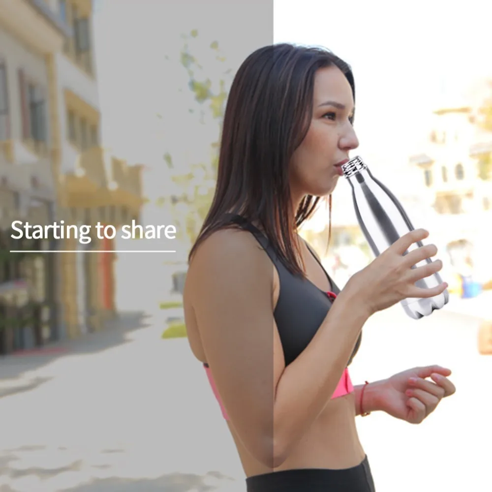 350/500/750/1000ml Stainless Steel 304 Double-layer Thermos Bottle Without BPA Kettle Beer Coffee Portable Sports Vacuum Thermos
350/500/750/1000ml Stainless Steel 304 Double-layer Thermos Bottle Without BPA Kettle Beer Coffee Portable Sports Vacuum Thermos
