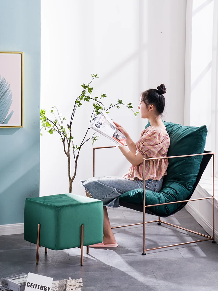 zq Nordic Couch Living Room Bedroom Simple Lazy Sofa Leisure Chair Single-Seat Sofa Chair Couch
zq Nordic Couch Living Room Bedroom Simple Lazy Sofa Leisure Chair Single-Seat Sofa Chair Couch