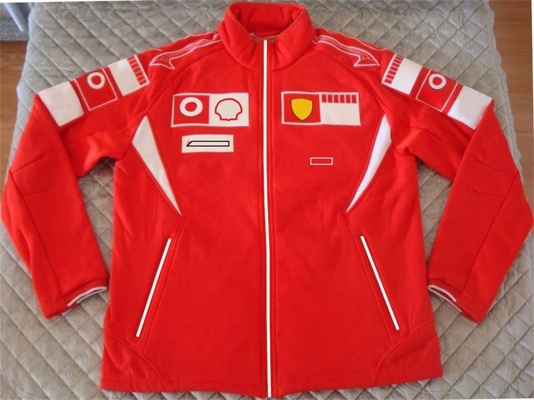 2021 Formula One F1 Team A Racing Fan Red Zip Sweatshirt Teamline Men's Lapel T-Shirt Sports Jacket Round Neck Short Sleeve
2021 Formula One F1 Team A Racing Fan Red Zip Sweatshirt Teamline Men's Lapel T-Shirt Sports Jacket Round Neck Short Sleeve