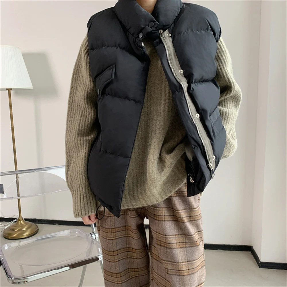 동대문 Winter Outwear New Women Sleeveless Coats Cotton Warm 2021 Elegant Parka Fashion Hot Sale OL Retro Casual All Match Vest
동대문 Winter Outwear New Women Sleeveless Coats Cotton Warm 2021 Elegant Parka Fashion Hot Sale OL Retro Casual All Match Vest
