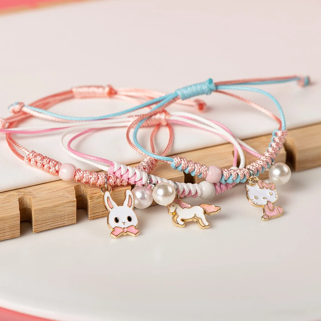Adjustable Adorable Metal Drip Glaze Pendant Bracelet For Women Girl Children Hand-Made Gift Bracelets Classic Natural Bracelet
Adjustable Adorable Metal Drip Glaze Pendant Bracelet For Women Girl Children Hand-Made Gift Bracelets Classic Natural Bracelet