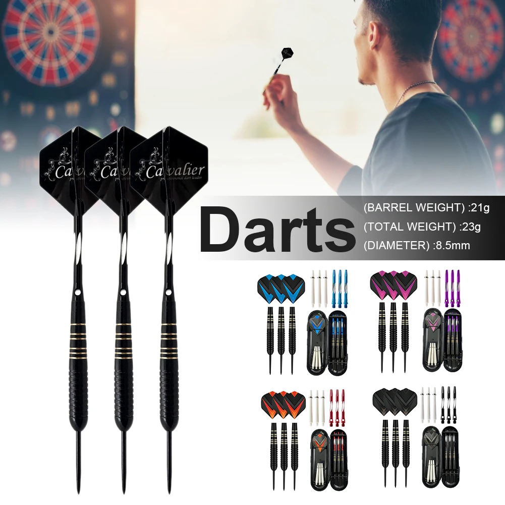 9 PCS Steel Tip Darts Set Dart Tips for Dartboard with Brass Barrels Flights Gift Case for Beginners Professionals
9 PCS Steel Tip Darts Set Dart Tips for Dartboard with Brass Barrels Flights Gift Case for Beginners Professionals