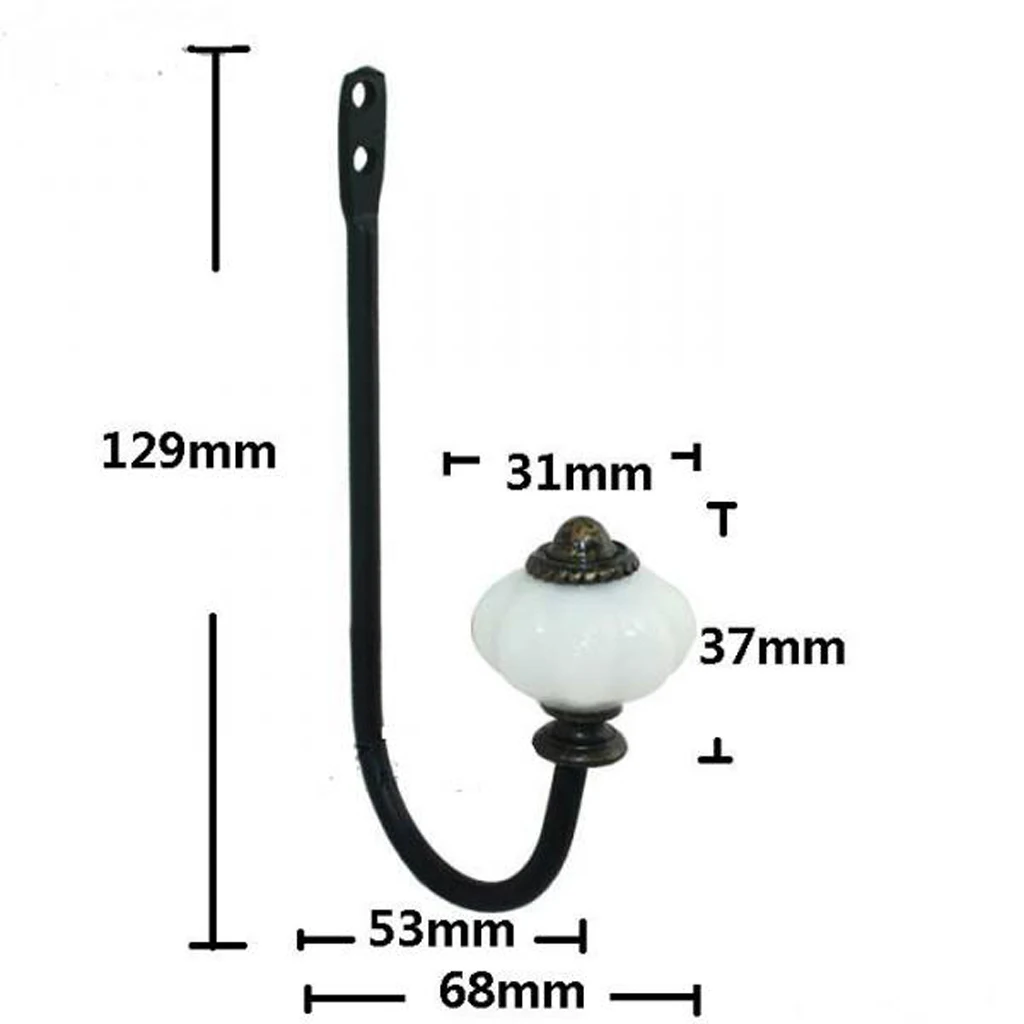 Hot Selling Universal European Style Ceramic Head Door Wall Hooks Holder Key Towel Clothes Coat Hat Hanger
Hot Selling Universal European Style Ceramic Head Door Wall Hooks Holder Key Towel Clothes Coat Hat Hanger