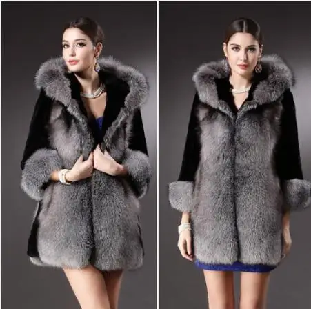 Леопардовая 2020 зимняя женская куртка из искусственного меха пальто для женщин