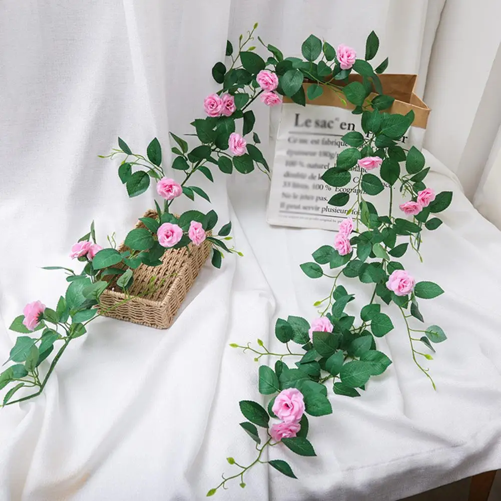 Exquisite Artificial Rattan Realistic Faux Silk Beautiful Imitative Flower Rattan for Wedding
Exquisite Artificial Rattan Realistic Faux Silk Beautiful Imitative Flower Rattan for Wedding