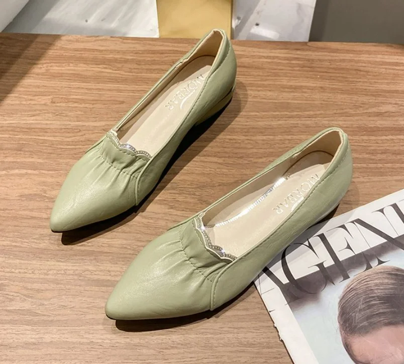 Fashion High Quality Women Flat Heels Pointed Toe Pumps Dress Party Dress Lady Shoes Summer Womens Shoes
Fashion High Quality Women Flat Heels Pointed Toe Pumps Dress Party Dress Lady Shoes Summer Womens Shoes
