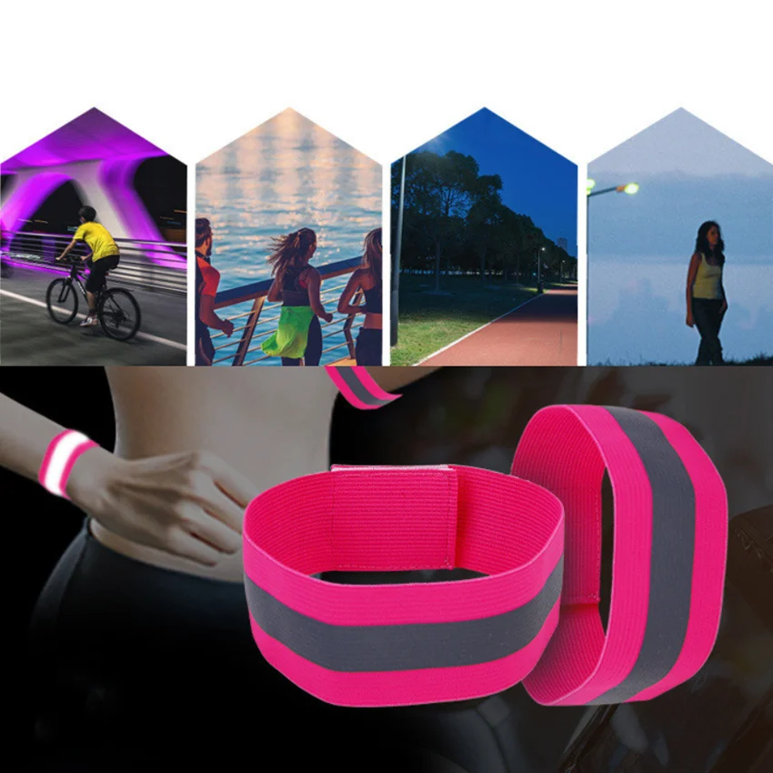 Reflective Bands Elasticated Armband Wristband Ankle Leg Straps Safety Reflector Tape Straps for Night Jogging Walking Biking
Reflective Bands Elasticated Armband Wristband Ankle Leg Straps Safety Reflector Tape Straps for Night Jogging Walking Biking