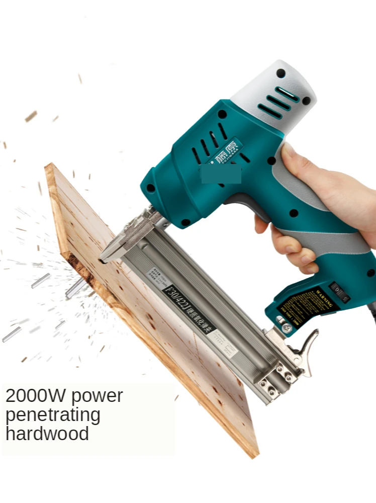 2000W Dual-Purpose Electric Nail Gun 220V Woodworking Tools Electrical Staple Nail for Furniture Nailing Stapler Shooter
2000W Dual-Purpose Electric Nail Gun 220V Woodworking Tools Electrical Staple Nail for Furniture Nailing Stapler Shooter