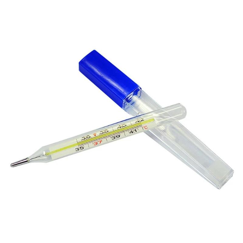 Mercury Glass Thermometer Household Clinical Mercury Thermometer Adult Baby Body Temperature Measurement
Mercury Glass Thermometer Household Clinical Mercury Thermometer Adult Baby Body Temperature Measurement