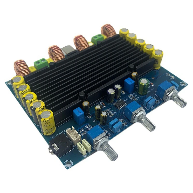 TPA3116 Digital Power Amplifier Board 100Wx2 High-Power Dual-Chip Cooling Class D Audio Power Amplifier Board
TPA3116 Digital Power Amplifier Board 100Wx2 High-Power Dual-Chip Cooling Class D Audio Power Amplifier Board