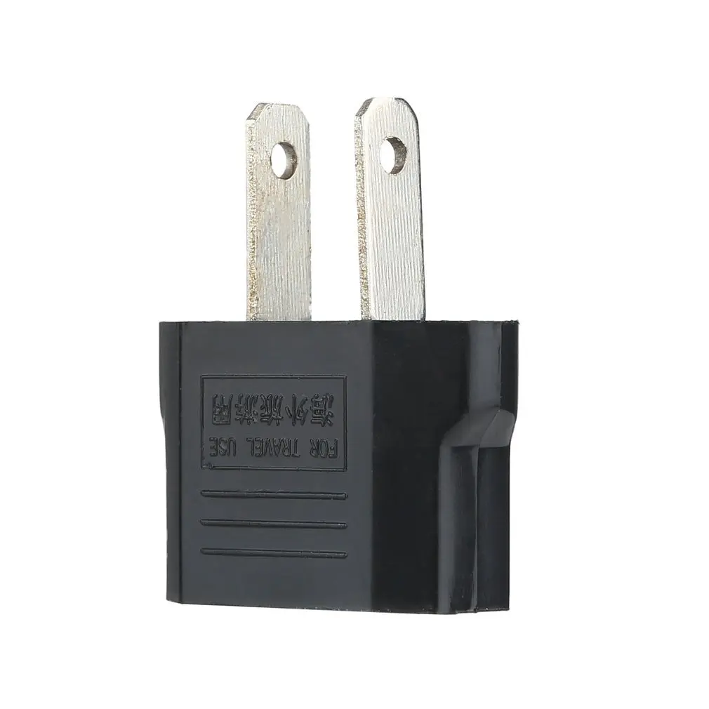 Portable EU US AU UK Adapter Plug 2 Flat Pin To EU 2 Round Pin Plug Socket Power Charger Travel Necessity Household Use
Portable EU US AU UK Adapter Plug 2 Flat Pin To EU 2 Round Pin Plug Socket Power Charger Travel Necessity Household Use