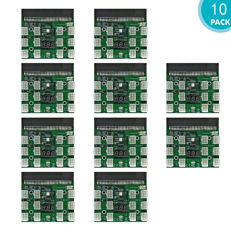 10pcs/lot Fast Free Shipping 12*6 Pin Power Supply Breakout Board Adapter Power Supply Adapter For Ethereum Bitcoin Miner Mining
10pcs/lot Fast Free Shipping 12*6 Pin Power Supply Breakout Board Adapter Power Supply Adapter For Ethereum Bitcoin Miner Mining