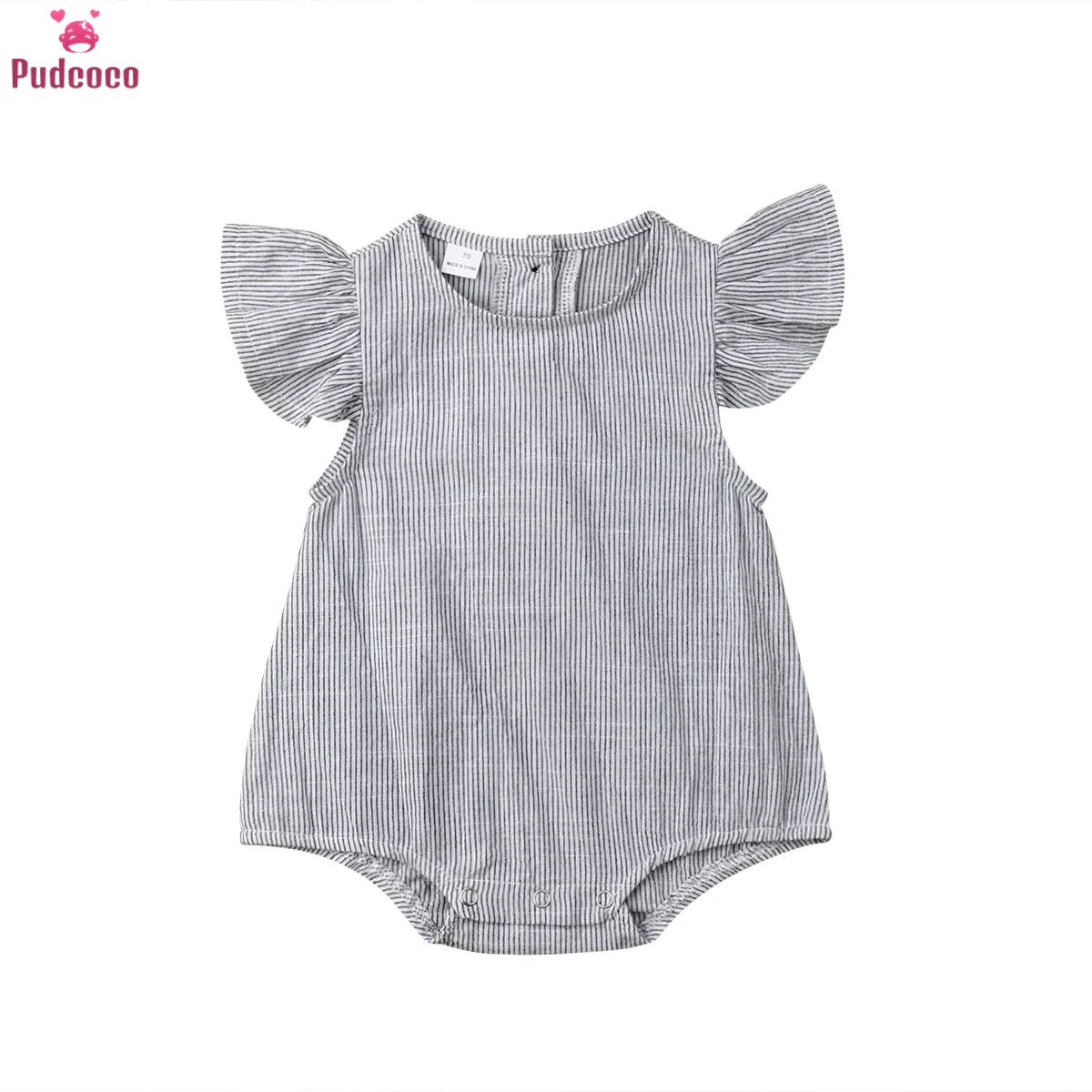 Toddler Newborn Infant Clothes Baby Girl Boy Rompers Ruffle Striped Jumpsuit Sleeveless Outfits Summer Sunsuit 0-18M
Toddler Newborn Infant Clothes Baby Girl Boy Rompers Ruffle Striped Jumpsuit Sleeveless Outfits Summer Sunsuit 0-18M
