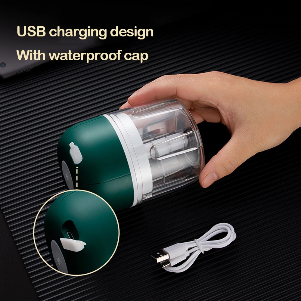 Kitchen Electric Garlic Crusher Mini Garlic Crusher with Waterproof Cover USB Charging Pepper Vegetable Crusher
Kitchen Electric Garlic Crusher Mini Garlic Crusher with Waterproof Cover USB Charging Pepper Vegetable Crusher
