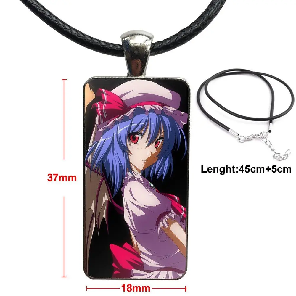 Anime Touhou Scarlet Eyes For Woman Vintage Statement Glass Pendant Necklace Handmade Half Pendant Rectangle Necklace
Anime Touhou Scarlet Eyes For Woman Vintage Statement Glass Pendant Necklace Handmade Half Pendant Rectangle Necklace