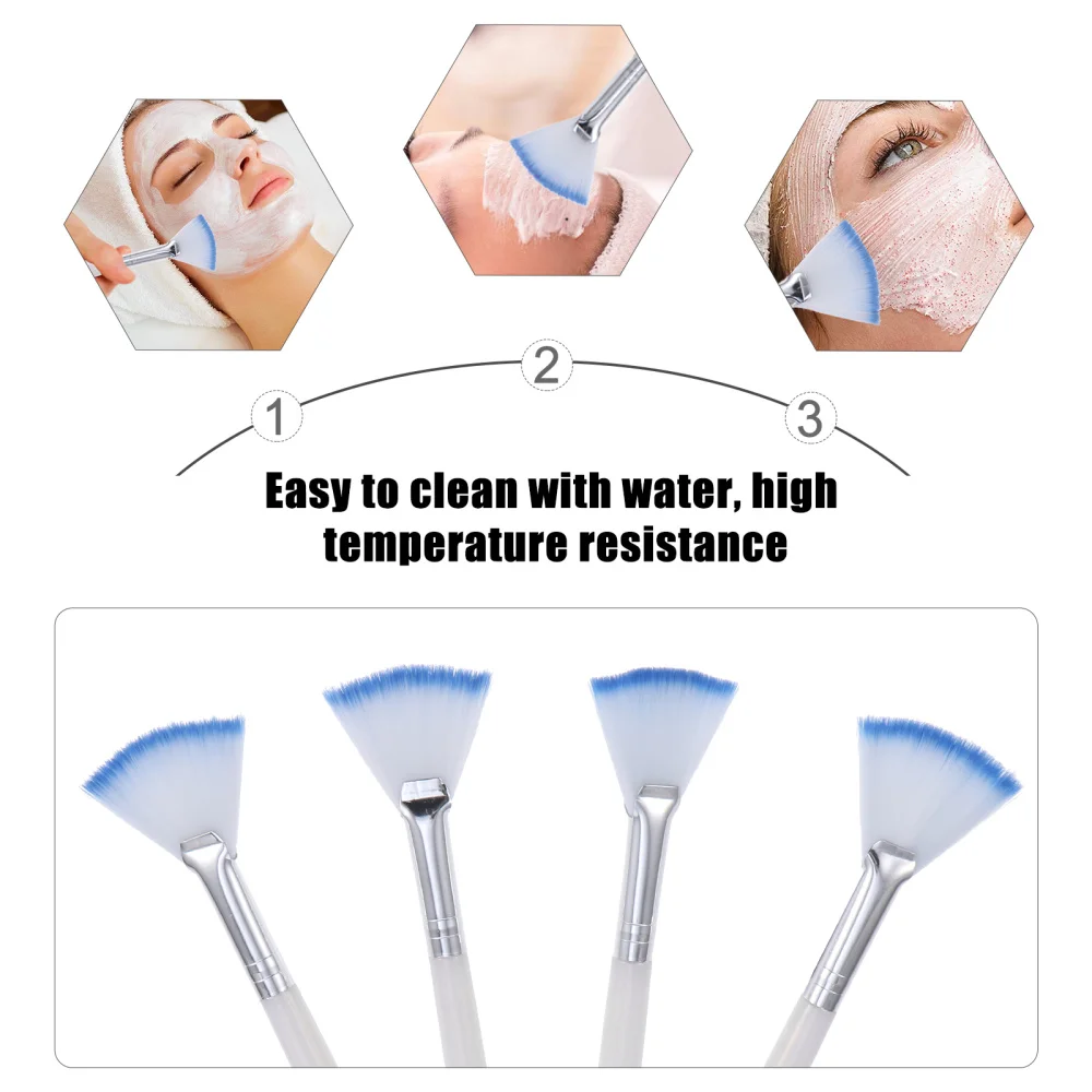4pcs Fan Mask Brushes Fan Facial Mask Applicator Tools Brush Makeup Brushes
4pcs Fan Mask Brushes Fan Facial Mask Applicator Tools Brush Makeup Brushes