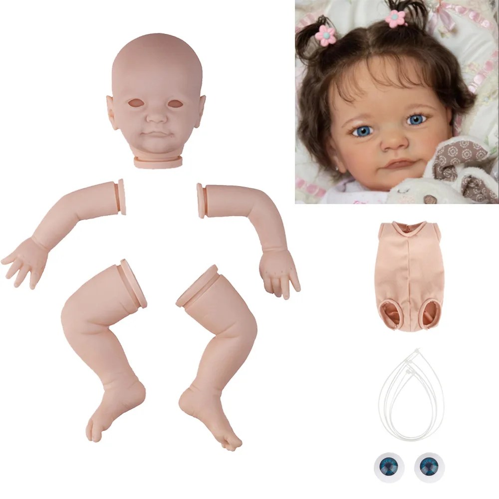 20Inch Vinyl DIY Blank Newborn Baby Dolls Kits 50CM Realistic Reborn Baby Doll Kit Unpainted Unfinished Doll Parts With Eyes
20Inch Vinyl DIY Blank Newborn Baby Dolls Kits 50CM Realistic Reborn Baby Doll Kit Unpainted Unfinished Doll Parts With Eyes